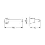 GROHE TENSO TOILET PAPER HOLDER 40296000 - Image 2