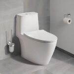 GROHE BAULINES 1PC TOILET W/ SOFTCLOSE SEATCOVER PK-39992000 - Image 3