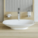 INAX CERAFINE VESSEL BASIN W/O DECK WHITE CLS62001-6DF00-A - Image 3