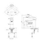 INAX S200 LINE BASIN MIXER FL0612S-F - Image 2