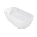 KOLPA GLORIA FREESTANDING TUB 180X80CM WHITE + OVERFLOW - KERROCK