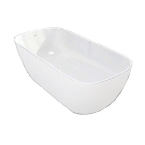 KOLPA GLORIA FREESTANDING TUB 180X80CM WHITE + OVERFLOW - KERROCK