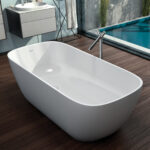 KOLPA GLORIA FREESTANDING TUB 180X80CM WHITE + OVERFLOW - KERROCK - Image 3