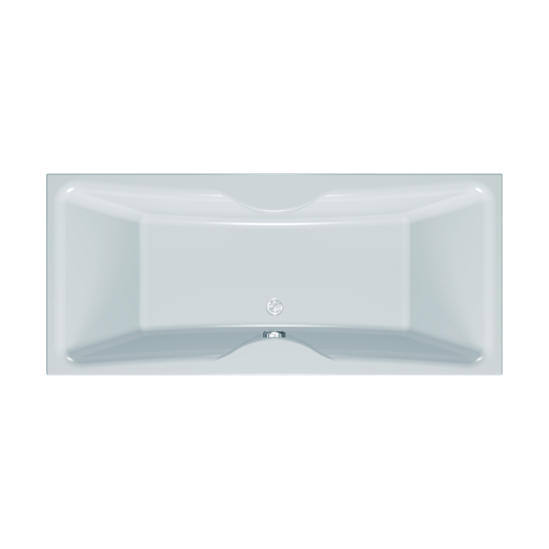Kolpa-MIDEA-180-01.jpg KOLPA BUILT-IN TUB 180X80CM + BATH TRAP INCLUDE OVERFLOW 1M - Image 1