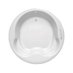 KOLPA BUILT-IN TUB d.180CM + BATH TRAP INCLUDE OVERFLOW 1M