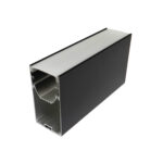 Penta Linea ALUMINIUM PROFILE 40.1X75MM POWDER COATED MATTE BLACK 3M/PC