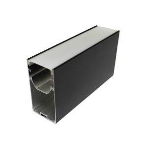 Penta Linea ALUMINIUM PROFILE 40.1X75MM POWDER COATED MATTE BLACK 3M/PC