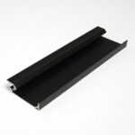 Penta Linea ALUMINIUM PROFILE 43X12MM ANODIZING SANDBLAST BLACK 3M/PC