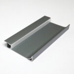 Penta Linea ALUMINIUM PROFILE + PLASTIC COVER 71.3X13.4MM ANODIZING MATT STEEL GREY 3M/PC