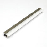 Penta Linea ALUMINIUM PROFILE + PLASTIC COVER 11.2X11.2MM ANODIZING CHAMPAGNE 3M/PC