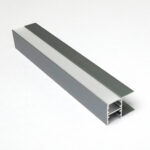 Penta Linea ALUMINIUM PROFILE + PLASTIC COVER 26.55X20.3MM MATT STEEL GREY 3M/PC