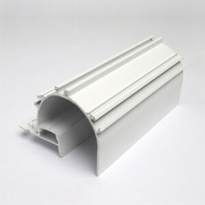 Penta Linea ALUMINIUM PROFILE + PLASTIC COVER 95.5X70.17MM POWDER COATED MATTE WHITE 3M/PC