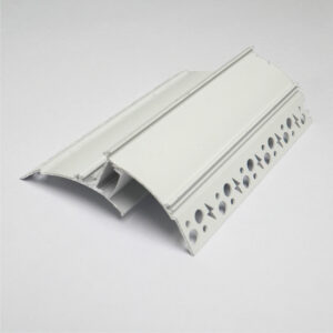 Penta Linea ALUMINIUM PROFILE + PLASTIC COVER 96.21X58.47MM POWDER COATED MATTE WHITE 3M/PC