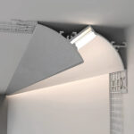 Penta Linea ALUMINIUM PROFILE + PLASTIC COVER 96.21X58.47MM POWDER COATED MATTE WHITE 3M/PC - Image 3