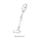 BOSCH RECHARGEABLE VACUUM CLEANER UNLIMITED 7 BLACK. SKU: BCS711EXT - Image 3