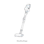 BOSCH RECHARGEABLE VACUUM CLEANER UNLIMITED 7 PROANIMAL RED. SKU: BCS711PET - Image 3