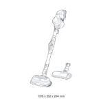BOSCH RECHARGEABLE 2 IN 1 VACUUM & MOP UNLIMITED 7 PROHYGIENIC. SKU: BCS71HYG3 - Image 3