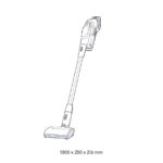 BOSCH RECHARGEABLE VACUUM CLEANER UNLIMITED 9 GRAPHITE. SKU: BCS931GAC - Image 3