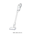 BOSCH RECHARGEABLE VACUUM CLEANER UNLIMITED 9 BLACK. SKU:BSS931BHF - Image 3