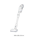 BOSCH RECHARGEABLE VACUUM CLEANER UNLIMITED 10 PROPOWER BLACK. SKU: BCS1051POW - Image 3