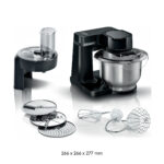 BOSCH SERIES 2 KITCHEN MACHINE 700 W BLACK. SKU: MUMS2EB01 - Image 3