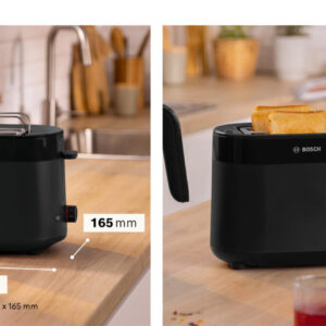BOSCH COMPACT TOASTER MYMOMENT BLACK. SKU: TAT2M123