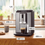 BOSCH SERIES 2 FULLY AUTOMATIC COFFEE MACHINE VEROCAFE DIAMOND TITANIUM METALLIC. SKU: TIE20504 - Image 3