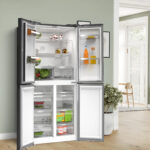 BOSCH SERIES 4 FRENCH DOOR REFRIGERATOR GLASS DOOR 189.5 X 85.5 CM BLACK KMC85LBEA - Image 2