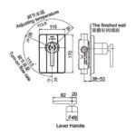KOHLER MARGAUX 40MM RECESSED SHOWER TRIM K-15354T-4-CP - Image 2
