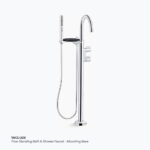 KOHLER COMPONENTS FREESTANDING BATH MIXER WITH CONCEALED BODY