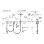 KOHLER ALEO DECK MOUNT BATH & SHOWER 3 HOLE - Image 2