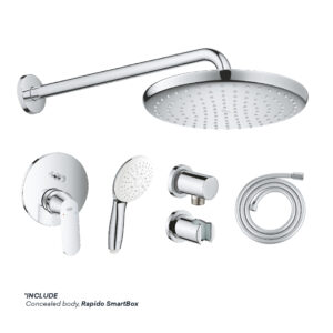 GROHE EUROSMART COSMOPOLITAN SHOWER SET