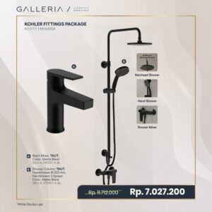 KOHLER TAUT BLACK FITTINGS 2