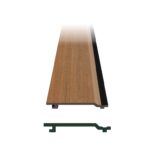 SKAYU WPC CLADDING 02 PEANUT 156 X 21  X 2900