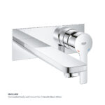 GROHE LINEARE WALL MOUNTED 2 HOLE L-SIZE - Image 4