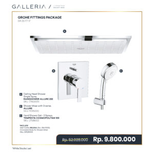 GROHE FITTINGS PACKAGE 6