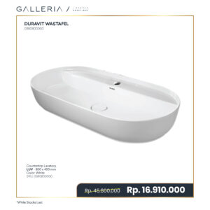 DURAVIT LUV COUNTERTOP LAVATORY 0380800000