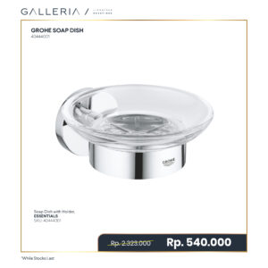 GROHE ESSENTIALS SOAP DISH WITH HOLDER 40444001