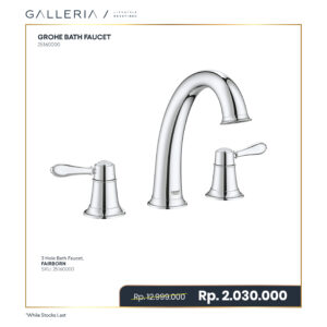 GROHE FAIRBORN 3 HOLE BATH 25160000