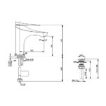 KOHLER FORE ARC LAVATORY FAUCET - Image 2